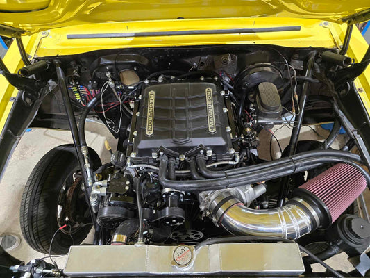 Magnuson installed on a LS3 in this 1963 Chevy Nova