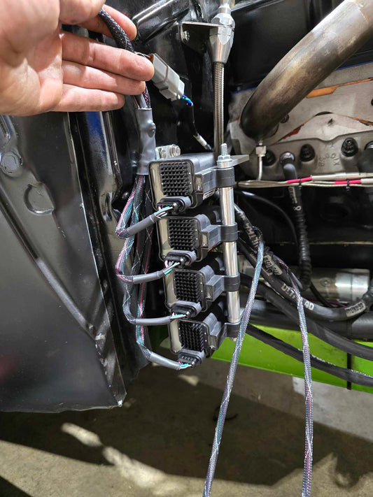 Custom IGN1A Coil harness for local drag car